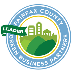 green business partners logo with leader ribbon
