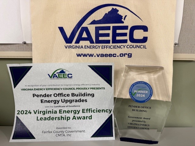 photo of award and certificate