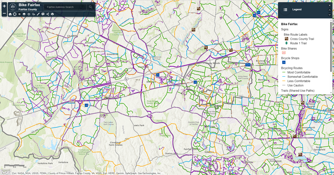 bike map screenshot, find out more at the link provided