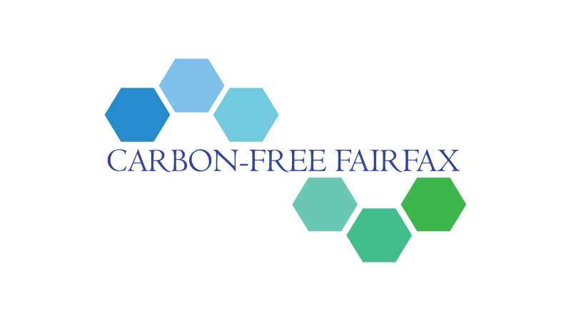 Carbon-Free Fairfax logo