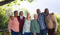 group of older adults