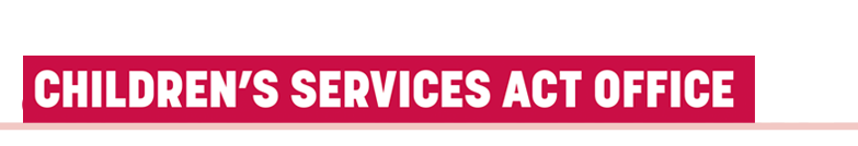 Children's Services Act Office