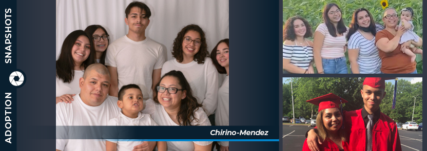 Chirino-Mendez family collage graphic