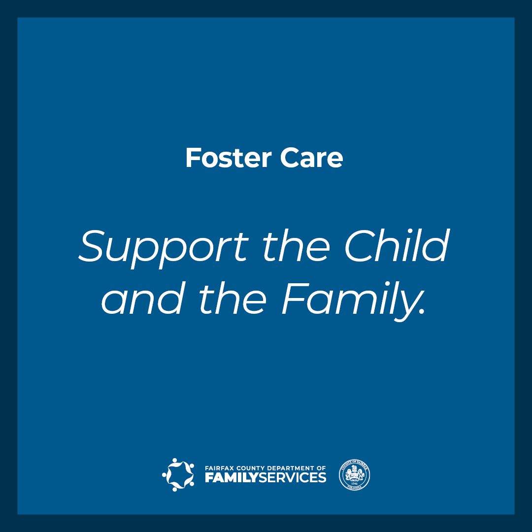 Foster Care Support the Child and the Family Facebook Instagram graphics