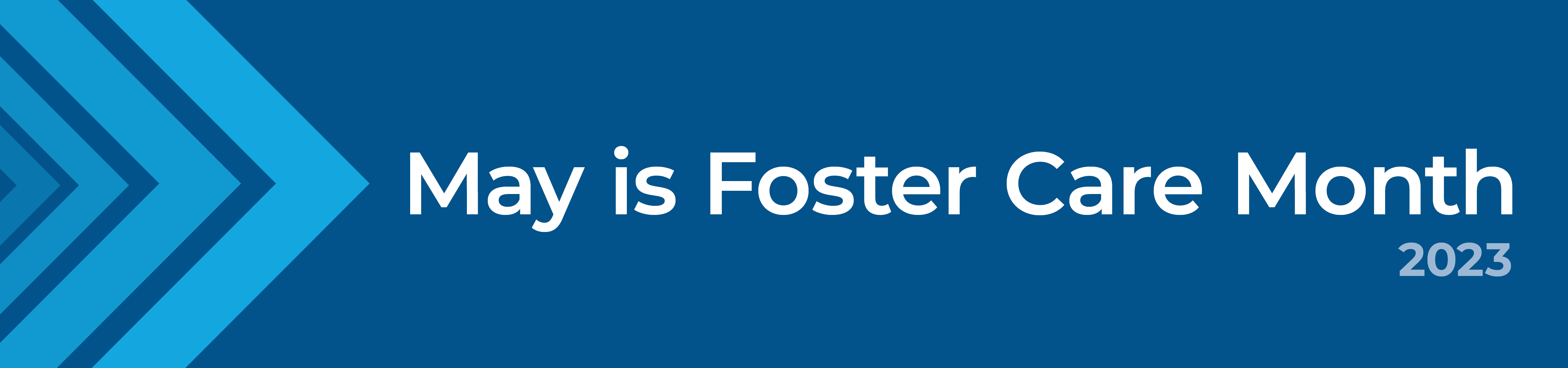 foster care month 2022 banner