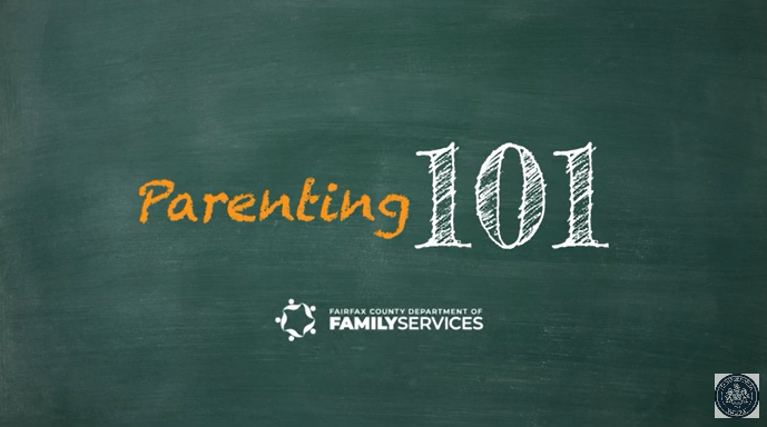 Department of Family Services Parenting 101 video graphic