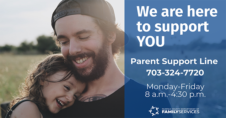Parent Support Line graphic