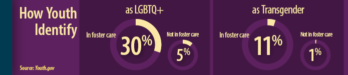 LGBTQ+ youth in foster care