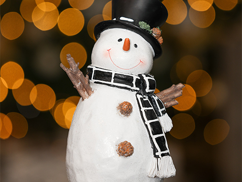 snowman figurine