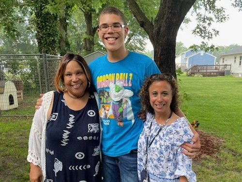 faith spencer adame natalie smiling