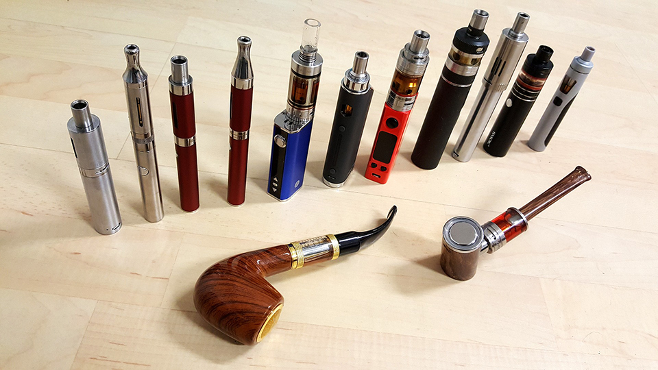 different types of e-cigs