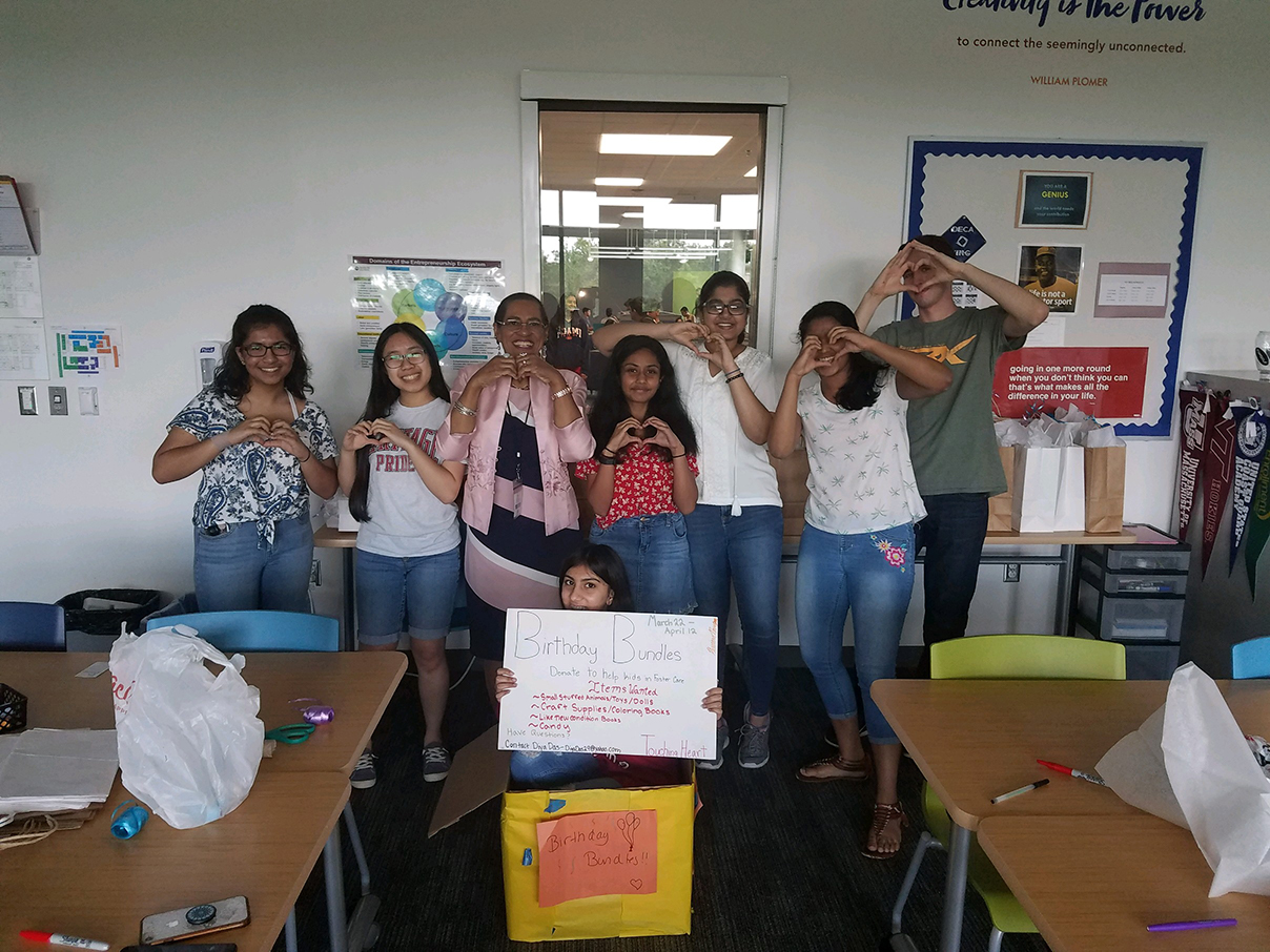 Touching Heart Schools on a Mission After-School Program group photo