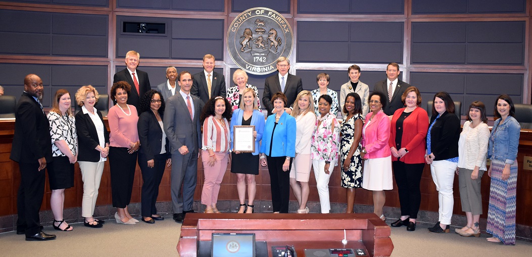 2019 Foster Care Month Proclamation Group Photo