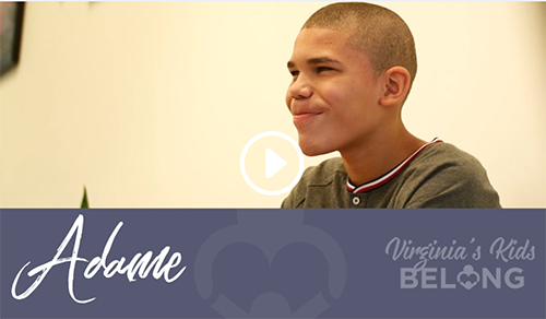 Virginia's Kids Belong video screenshot Adame