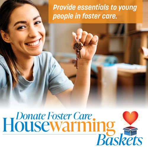 Donate Foster Care Housewarming Baskets