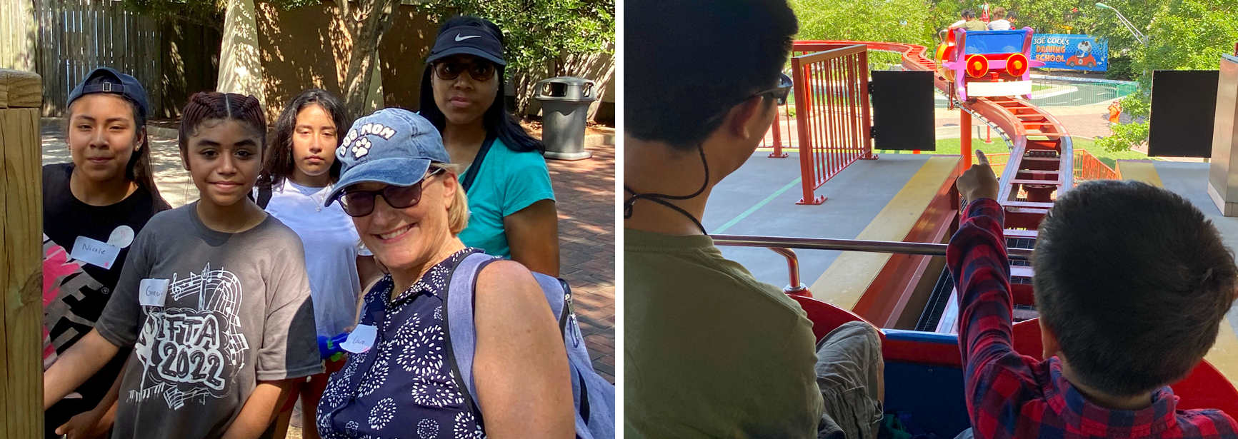 BeFriend-A-Child Kings Dominion photo collage of people