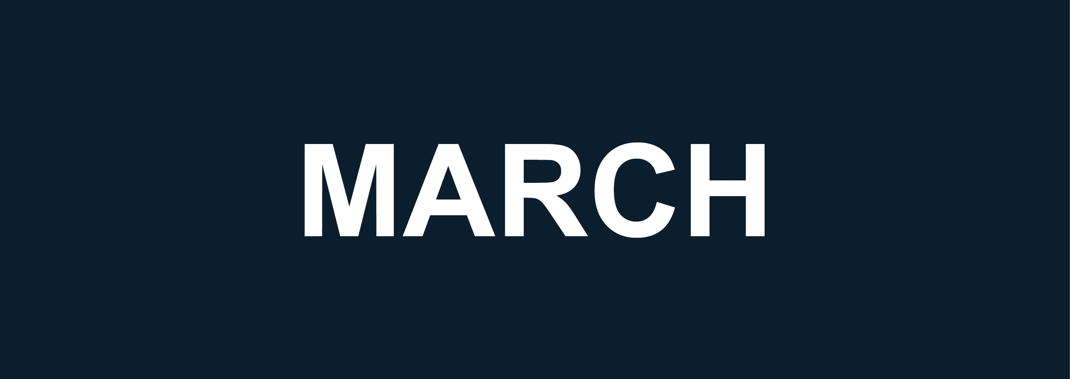 March