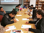 Beech Tree Elementary School students learning