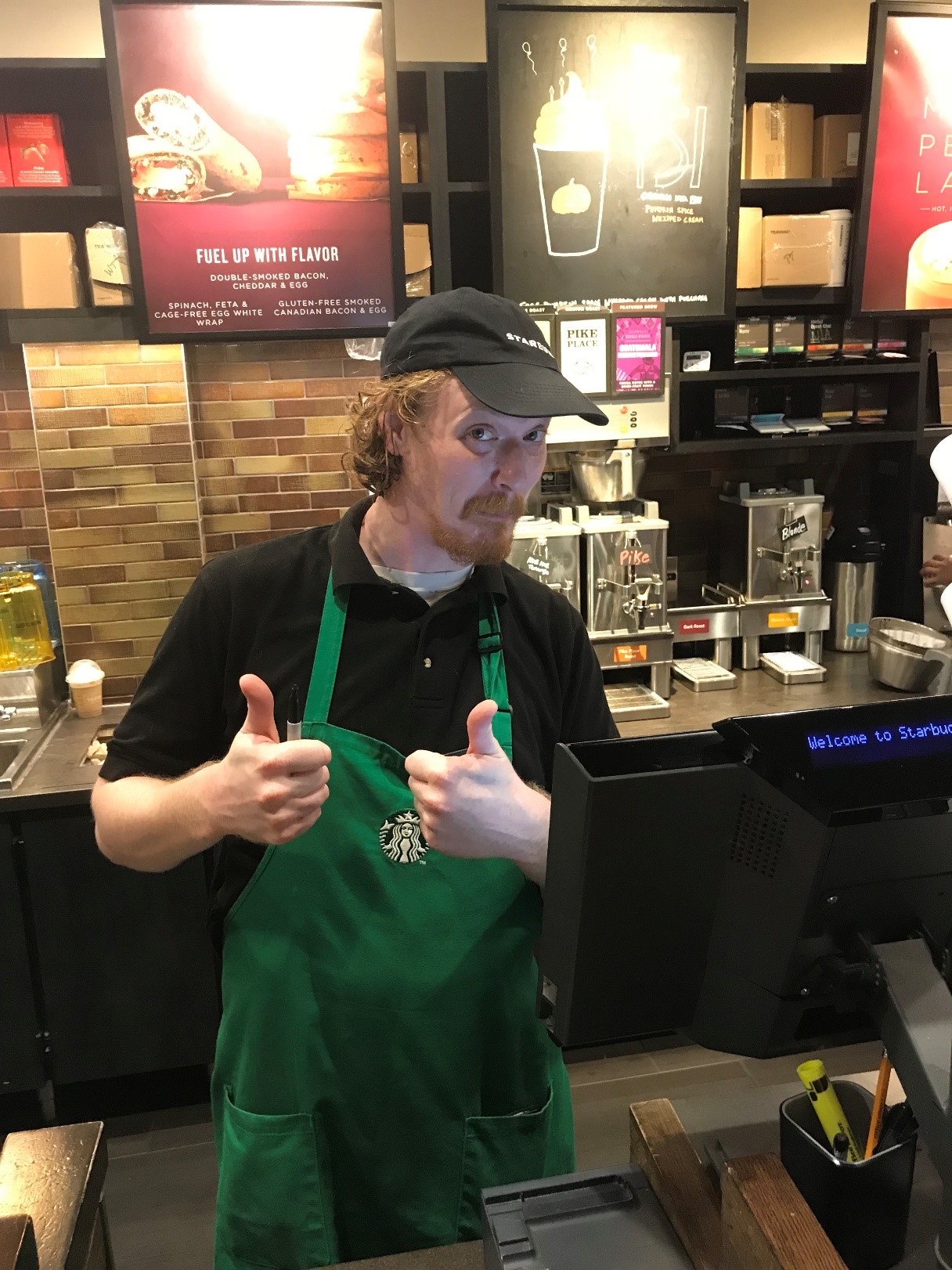 Starbucks employee