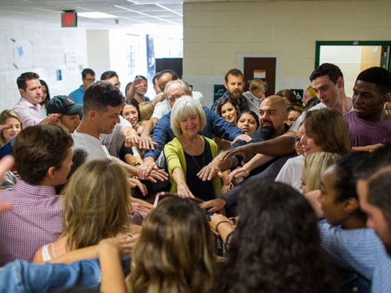 Citylight Church group praying