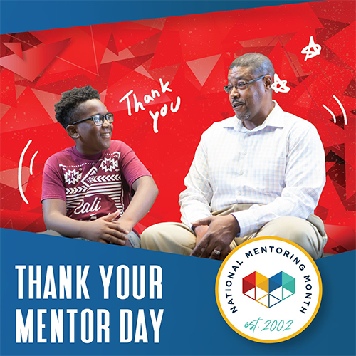 Thank Your Mentor - Child and Older Man