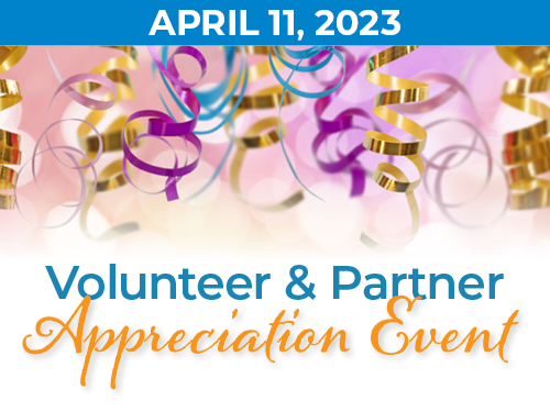 volunteer appreciation event graphic 2023