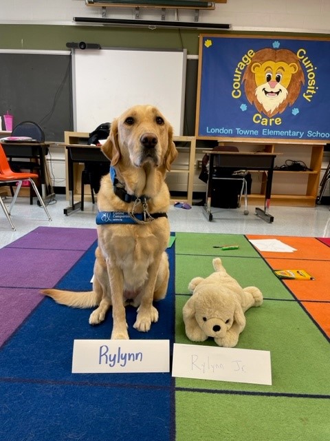 Rylynn with stuffed toy