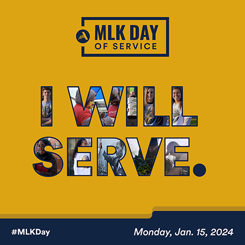 MLK Day of Service: I Will Serve