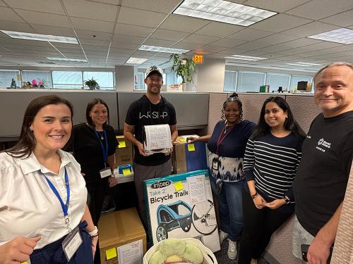 Citylight Church Staff with kinship donations