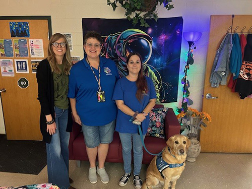 SACC staff with Rylynn