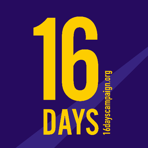 16 Days Campaign graphic