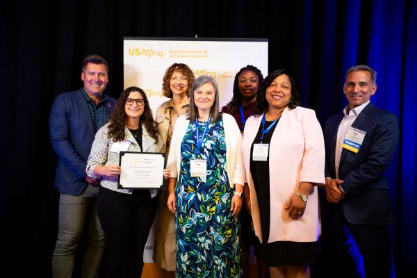 USAging Award 2025 for FAAA and Inova ElderLink