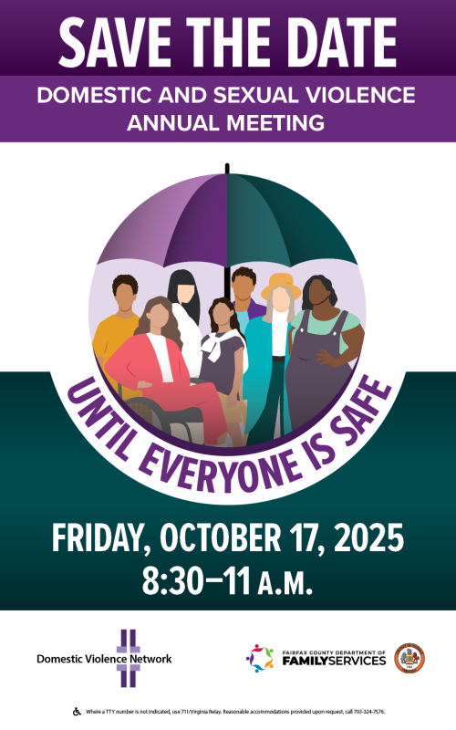 Friday, Oct. 17: Domestic and Sexual Violence Community Annual Meeting