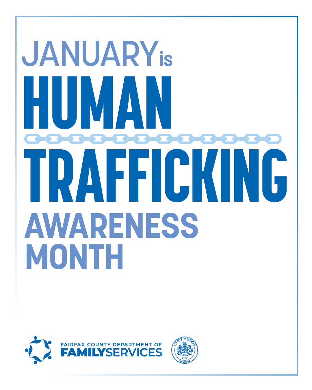 Human Trafficking Awareness Month