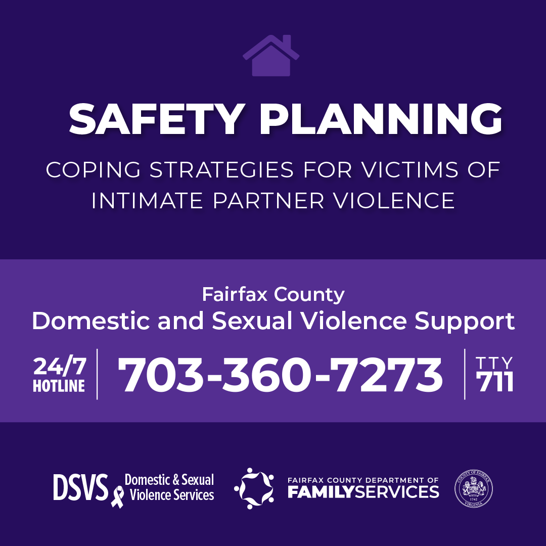Staying Safe at Home hotline graphic for Instagram