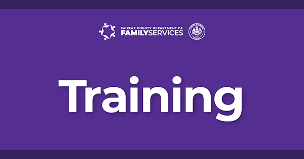Department of Family Services Training graphic