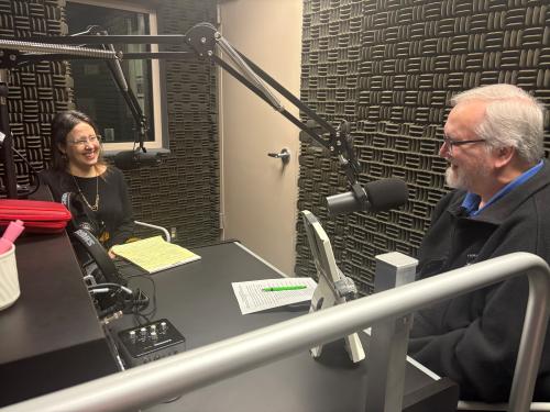 Lisa Grout and Jim Person