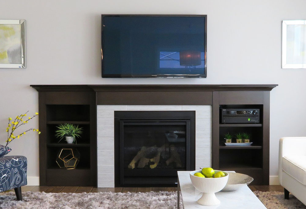 television in living room