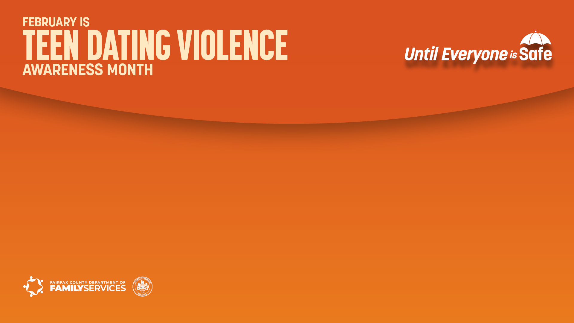 Teen Dating Violence Awareness Month (Zoom/MS Background 1)