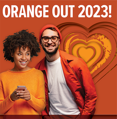 Orange Out for Teen Dating Violence Awareness Month