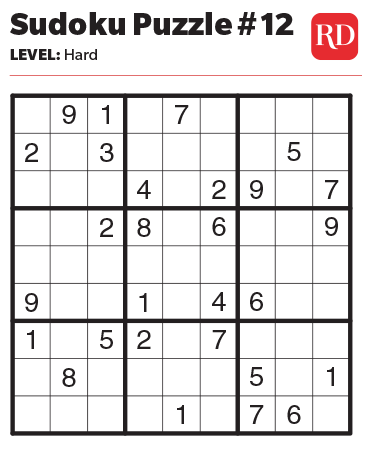 Sudoku puzzle 