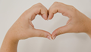 hands making a heart