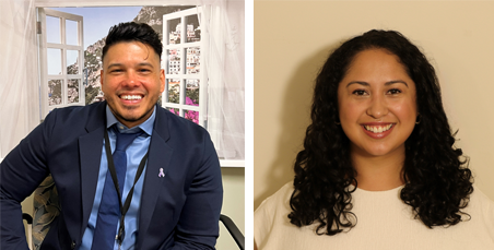 Kendal and Irvin, DSVS employees 