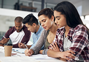 photo of teens at school 