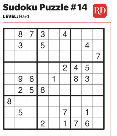 Sudoku puzzle 