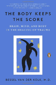 book cover by Bessel van der Kolk