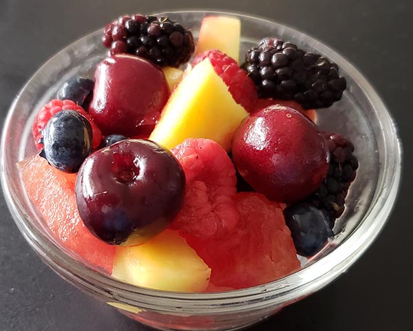 Photo of watermelon fruit salad