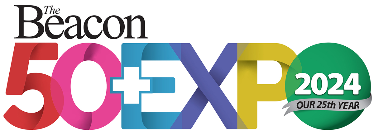 Logo for the Beacon 50+ Expos