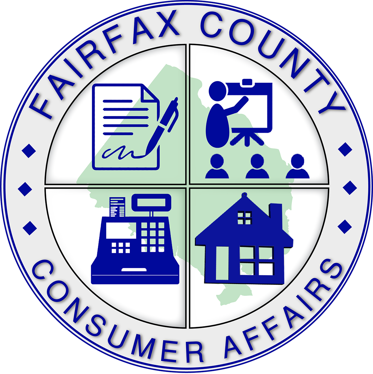 Logo for Fairfax County Consumer Affairs Division