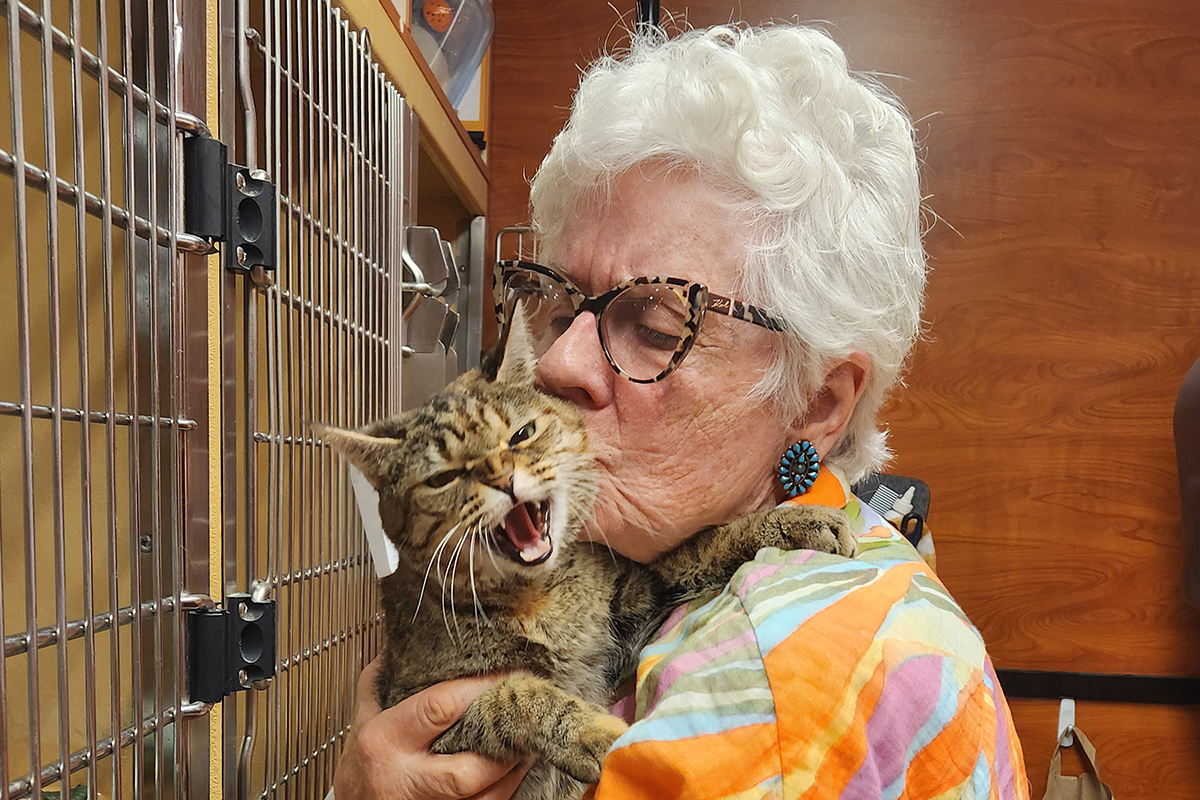 Photo of Margie Weiss with her granddaughter Brooke Frishman.